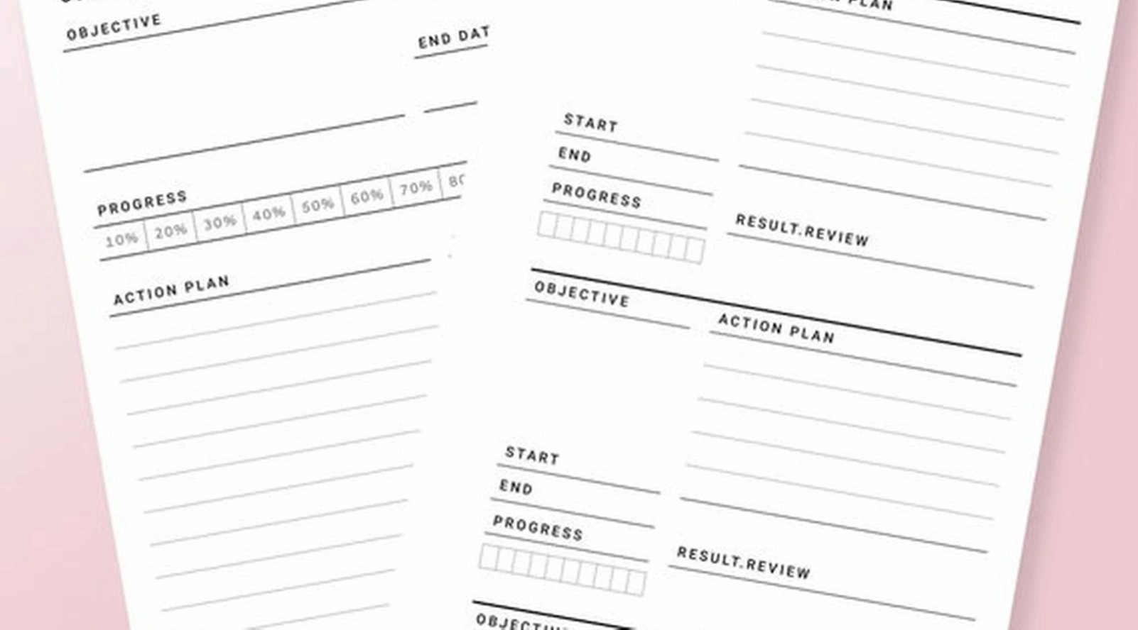 Personal productivity and goal tracking methods